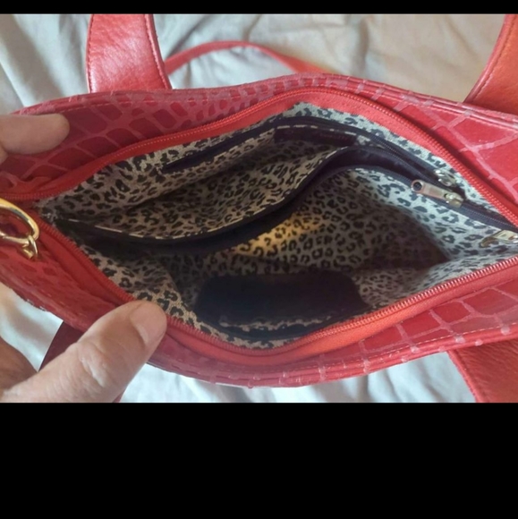 Due fratelli bag genuine leather made in canada - Picture 5 of 6